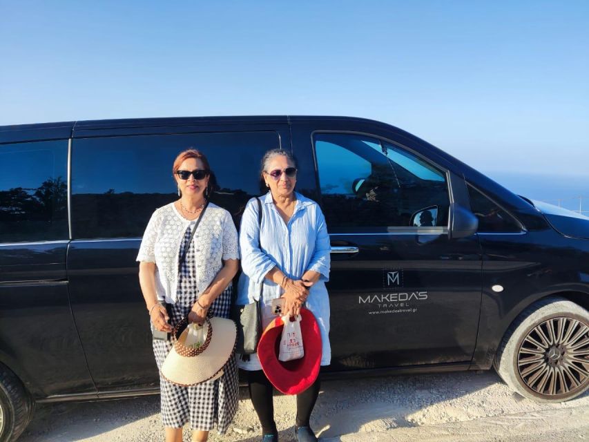 Santorini : Discover with Locals - Small Group Half-day Tour - A minivan, a small group, and a local voice