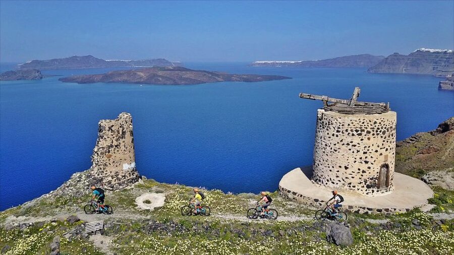 Santorini: Electric Mountain Bike Adventure - Who should book this Santorini e-bike tour?