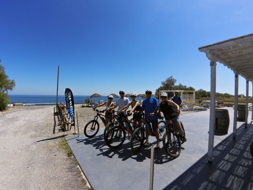 Santorini: Electric Mountain Bike Adventure - Megalochori, vineyards, and a glass of local wine