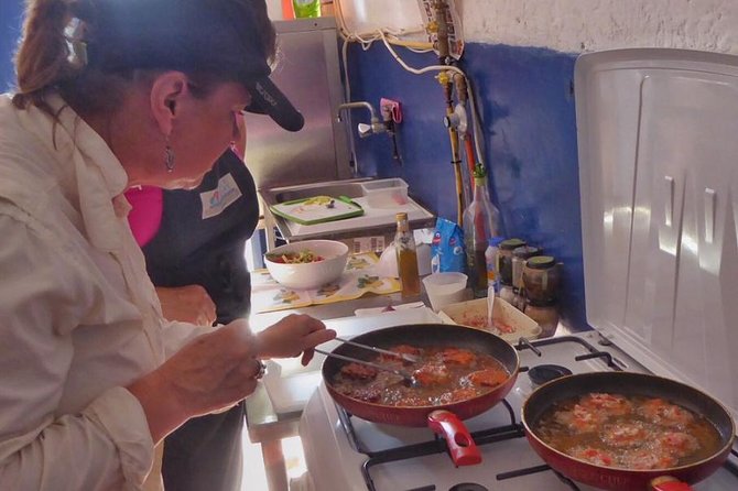 Santorini Family Farm Food & Wine Tour with Cooking Class - Timing, transport, and pickup details
