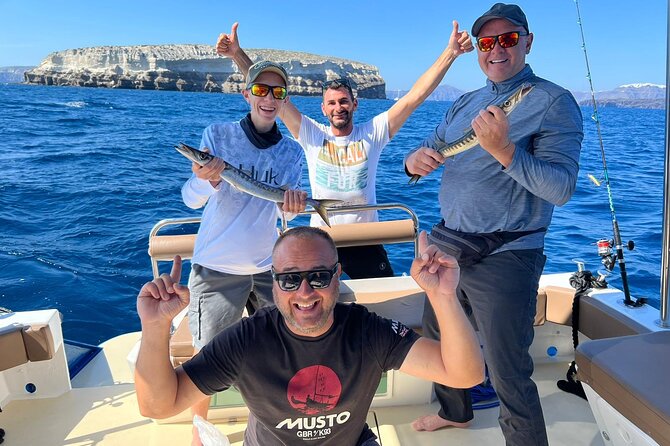 Santorini Fishing Private Cruise boat tour - BBQ, Snorkeling - Who should book this Santorini boat tour?