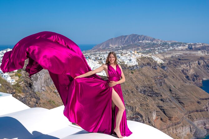 Santorini Flying Dress Photoshoot - Is $241.36 per person fair value?