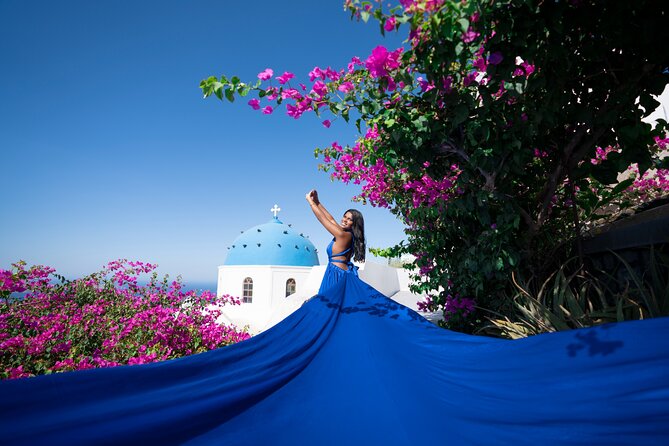 Santorini Flying Dress Photoshoot - Timing, weather, and simple planning advice