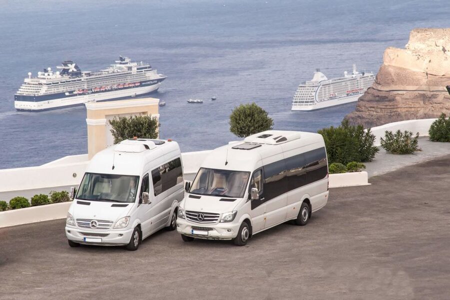 Santorini: Full-Day Small Group Tour - Guide support and flexible timing