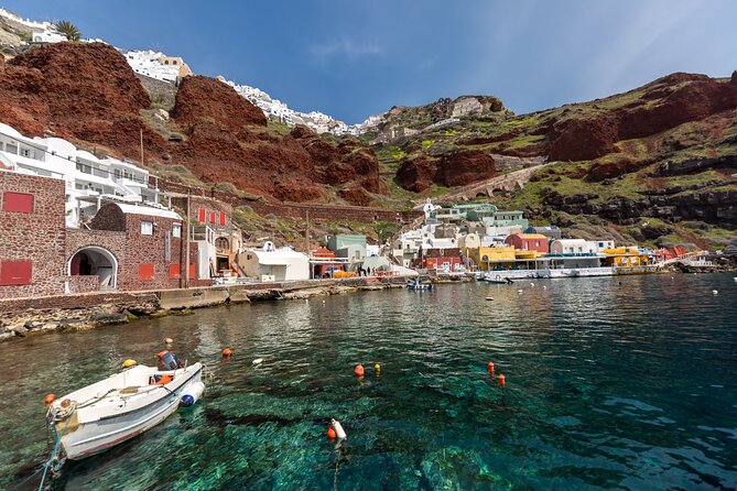 Santorini Full Day Trip by Santo Luxury Escape - Akrotiri Lighthouse and the open sea