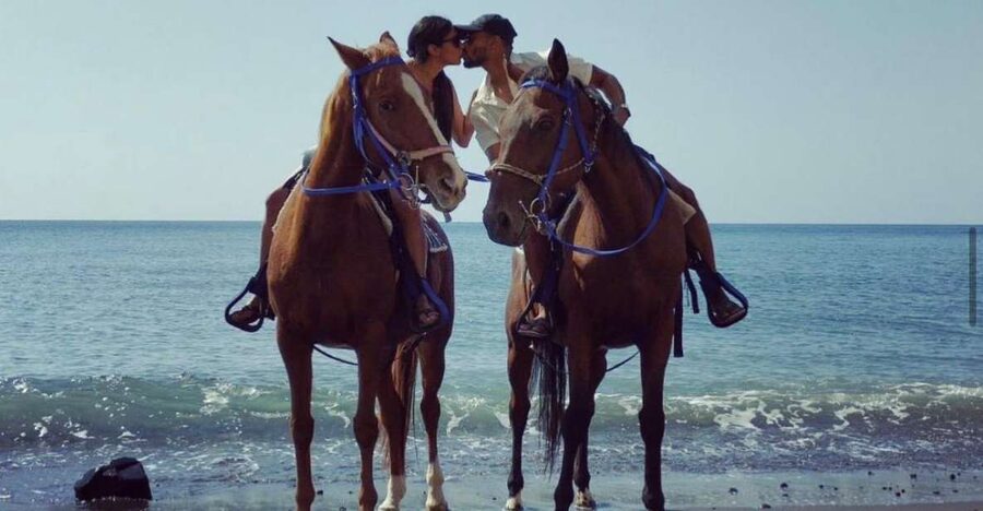 Santorini Fun day: Horseriding- Wine Tasting - Tapas - A Greek tapas meal that becomes the main event
