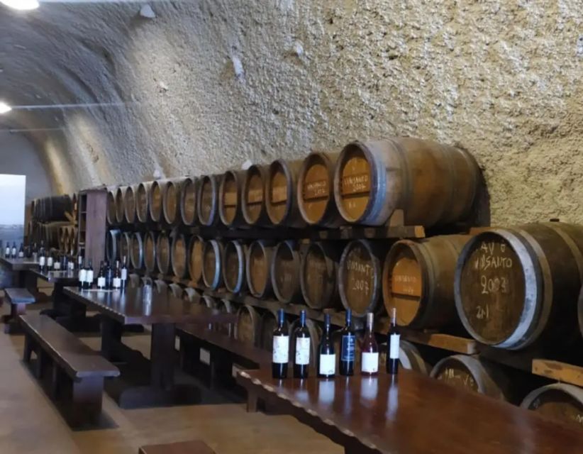 Santorini: Guided Highlights Tour with Private Wine Tasting - Four tastes at a 300-year-old family winery