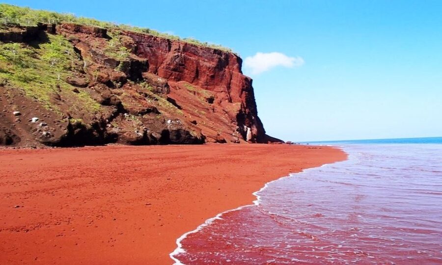 Santorini: Guided Island Day Trip with Beach Visit - Red Beach is a short and cautious stop