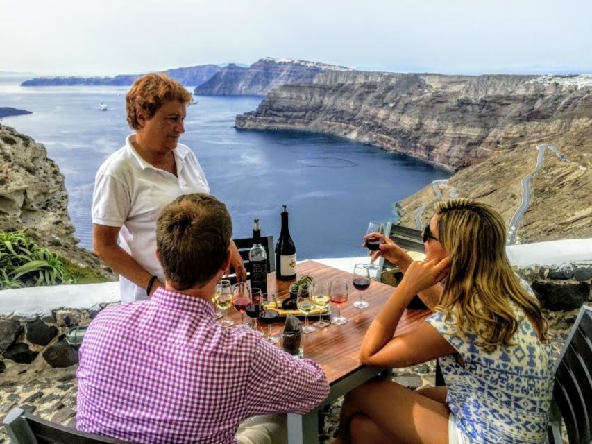 Santorini: Guided Tour to 3 Wineries with Wine Tastings - Transport, timing, and practical comfort