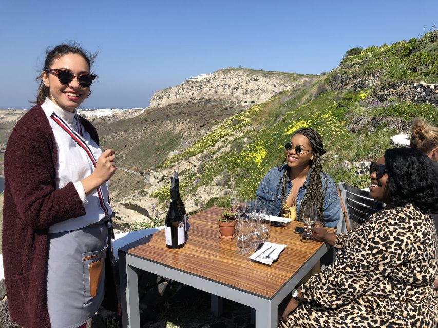 Santorini: Guided Wine Tour with Pickup and Snacks - What you actually taste
