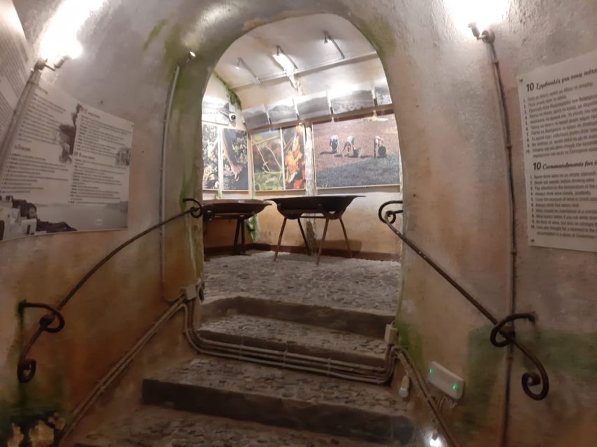 Santorini: Guided Wineries Private Tour with Wine Tastings - Koutsoyannopoulos Wine Museum: Santorini’s most unusual stop