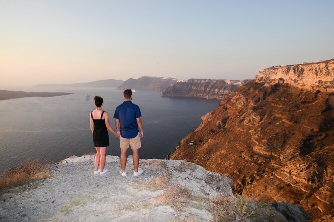 Santorini: Half-Day Island Sightseeing Tour - Perivolos Black Beach and your hour to slow down