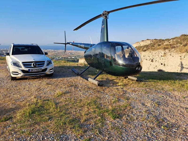 Santorini: Helicopter Sightseeing Flight Over Caldera - Key points to know before booking