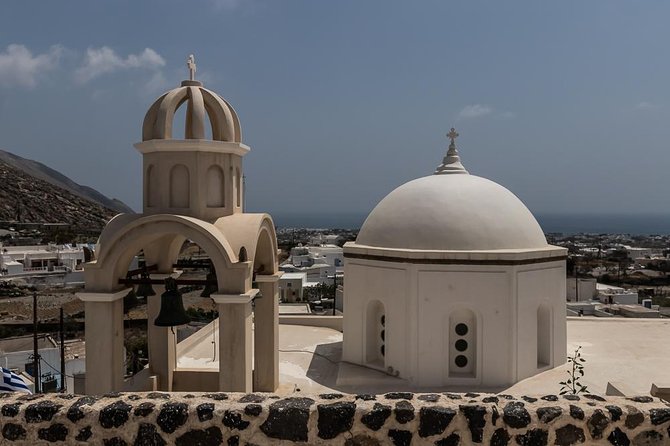 Santorini Highlights and Venetian Castles Small-Group Day Tour - Pyrgos Castle gives the day an early sense of place