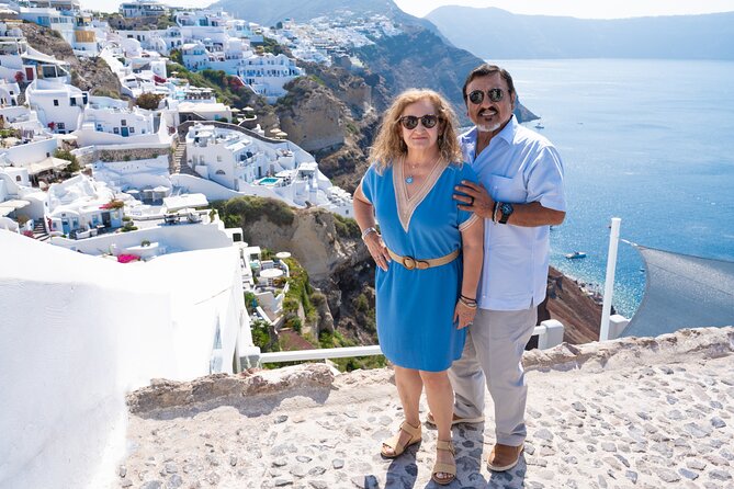 Santorini Highlights Private Tour 6 hours, pick up/ drop included - Megalochori: a short traditional village finish