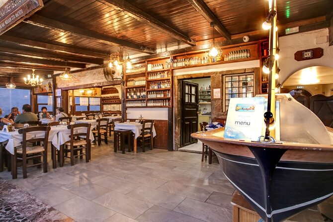 Santorini Highlights Small-Group Tour with Authentic Greek Lunch - Megalochori shows Santorini beyond the postcard