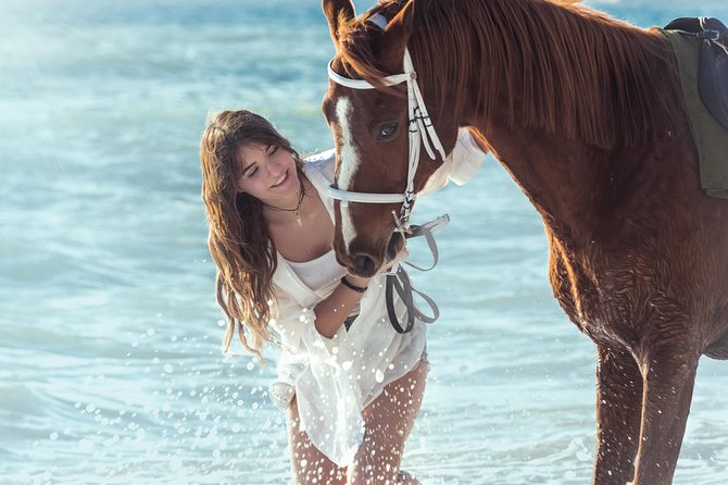 Santorini Horse Riding to Black Sandy Beach - Returning to the Stable