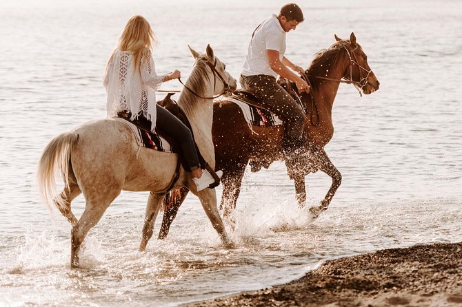 Santorini: Horse Riding to the Black Sandy Beach (Eros beach) - What Eros Beach is really like