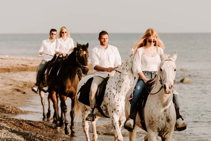 Santorini: Horseback Riding on the Black Sandy Eros Beach - Why the guides matter for first-time riders