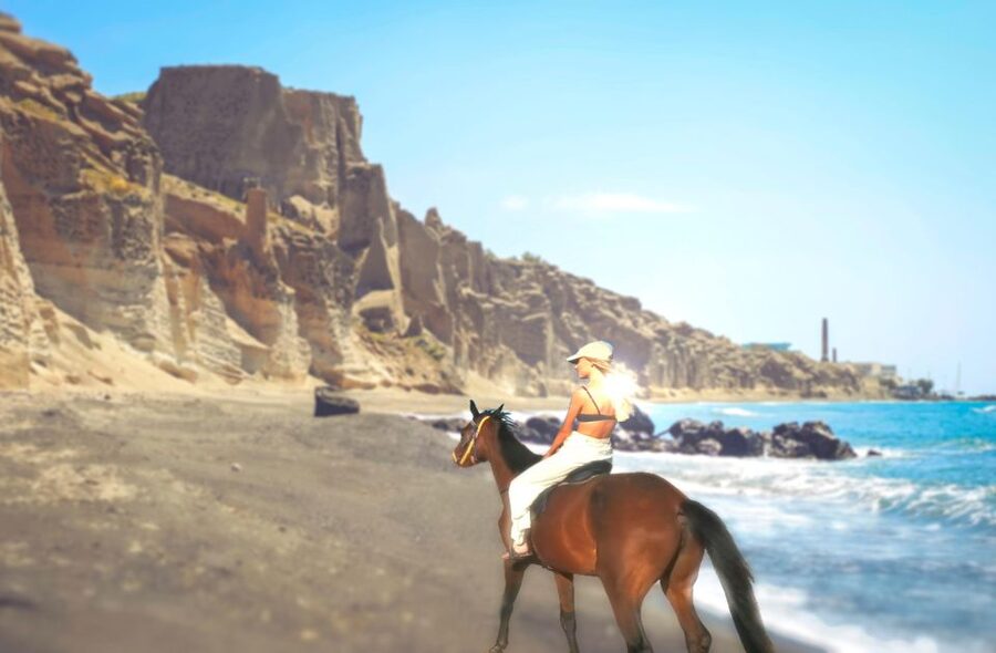 Santorini: Horseback Riding Tour on the Beach - Key points to know before you ride