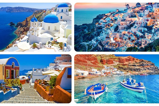 Santorini In One Day Bus Tour with Oia Sunset & optional Sailing - Oia at sunset: the grand finale