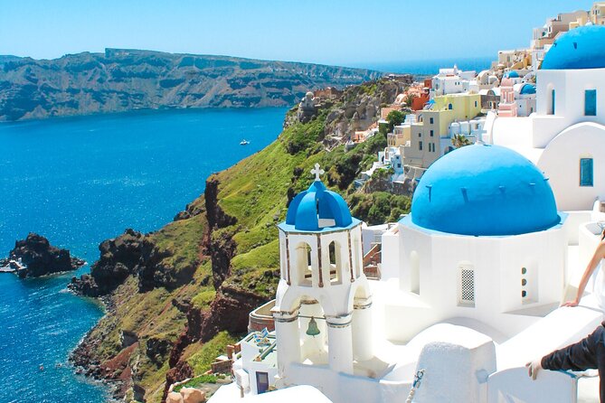 Santorini Instagram and TikTok Photo Spots Private Tour - Pyrgos and the view from Prophet Elijah
