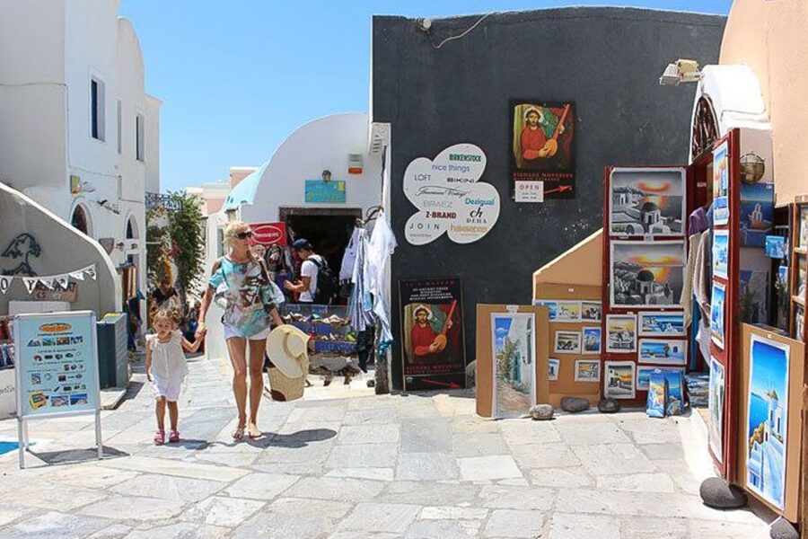 Santorini Island Bus Tour and Caldera Sunset Cruise - Key points at a glance