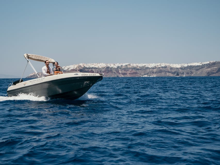 Santorini: License Free, Luxurious Small Boat Rental - Why this private boat trip feels different