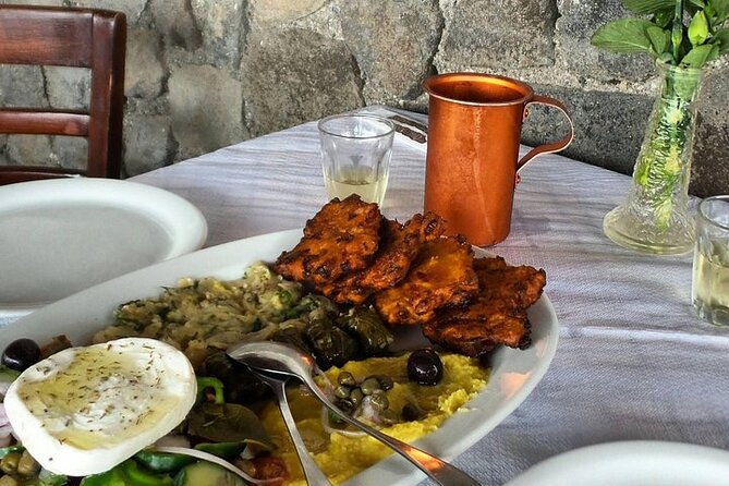 Santorini like a local: Discover local flavors by exploring the island! - Pyrgos coffee, narrow lanes, and homemade pie