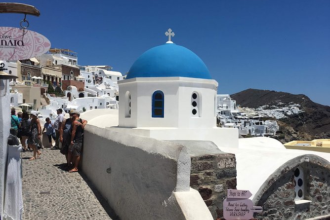 Santorini: Local Life Full Day Tour - Oia, blue domes, and cave houses