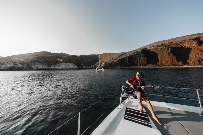 Santorini Luxury Catamaran Private Cruise - Timing changes with the season