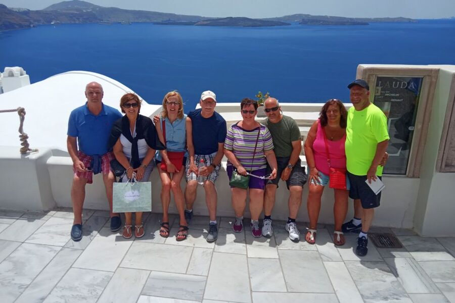 Santorini: Must-See Highlights Private Sightseeing Tour - Akrotiri and the island’s volcanic past