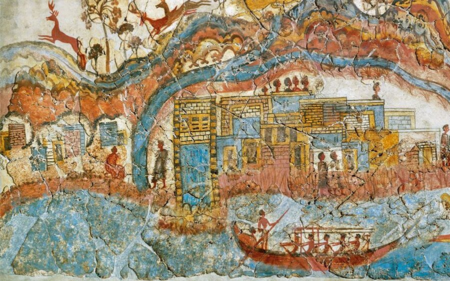 Santorini: Mythical Day Trip to Akrotiri with Volcano Cruise - A three-hour cruise toward the volcano