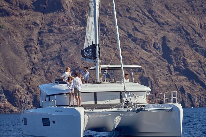 Santorini Oia: Caldera Luxury Day Cruise with BBQ & Drinks - Unlimited drinks and the value of the package