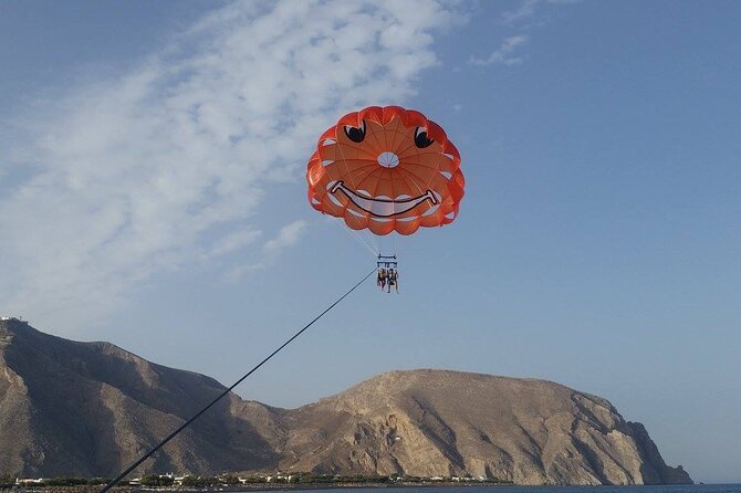 Santorini: Parasailing Flight Experience at Black Beach - Is $127.76 good value for two people?