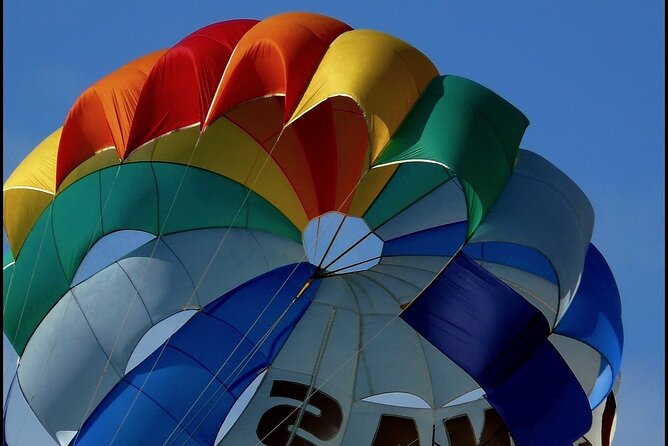 Santorini: Parasailing Flight Experience at Black Beach - The 10-minute view from 300 feet