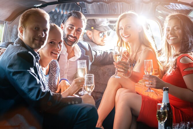 Santorini Party Bus Experience - Inside the bus: lights, music, and a private party