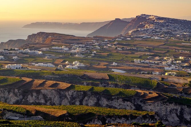 Santorini Popular Destinations - Profitis Ilias and the island from above