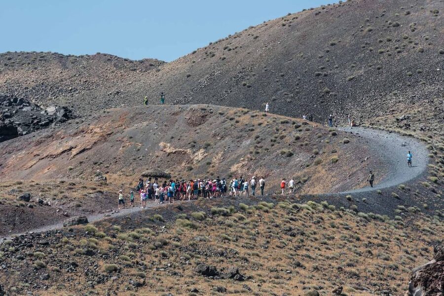 Santorini Port: Cruise to Volcano, Hot Springs & Thirassia - Packing advice for a less tiring day