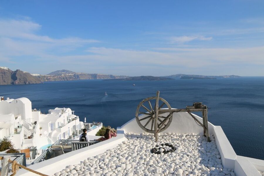 Santorini: Private 4-Hour Chauffeur Service - Volcanic beaches and unusual coastal scenery