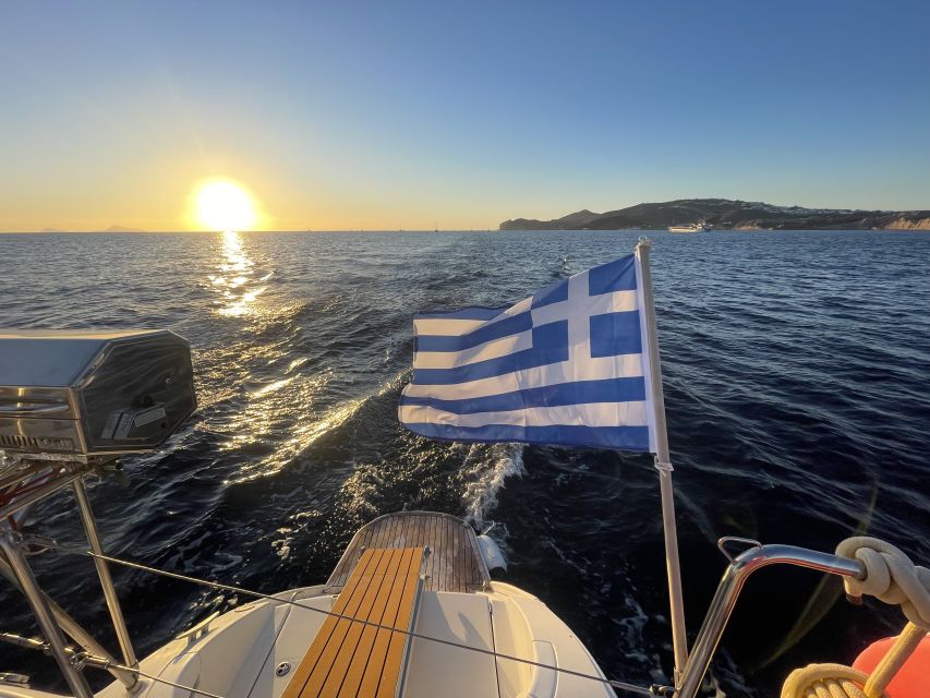 Santorini: Private All-In Catamaran Cruise, with Food|Drinks - A Greek meal served on board