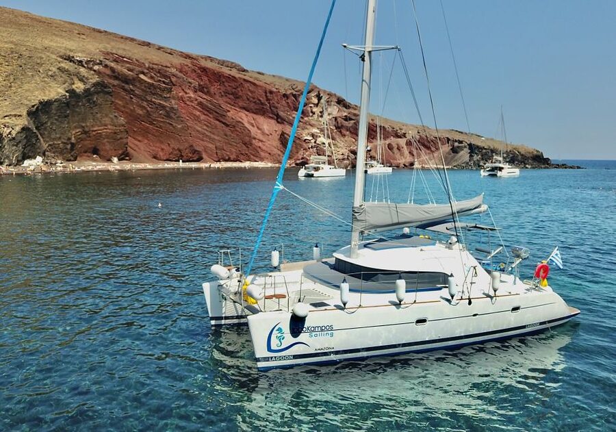 Santorini: Private All-In Catamaran Cruise, with Food|Drinks - What the crew adds to the experience