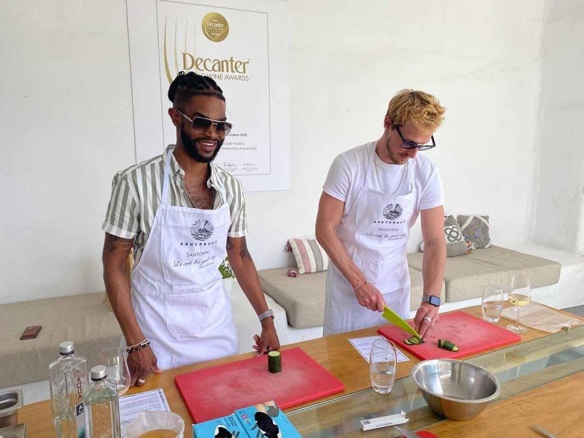 Santorini: Private Cooking Class and Wine Tasting Tour - Cruise ship timing needs extra care