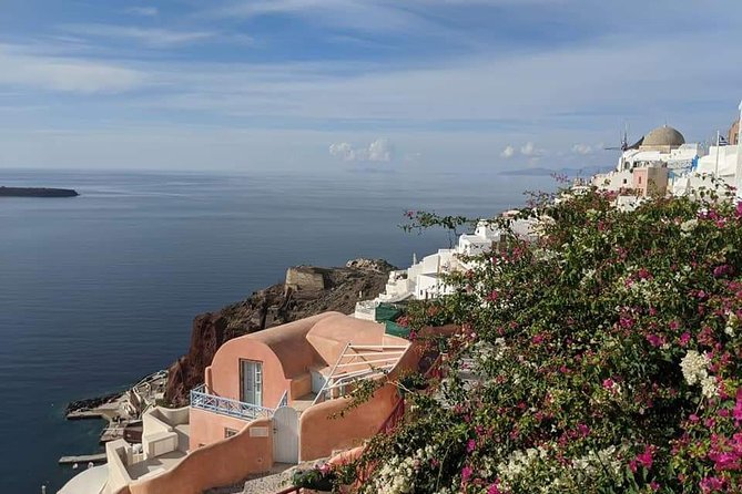 Santorini Private Custom Tours 3 - 7 Hours - Black Beach is a scenic lunch choice