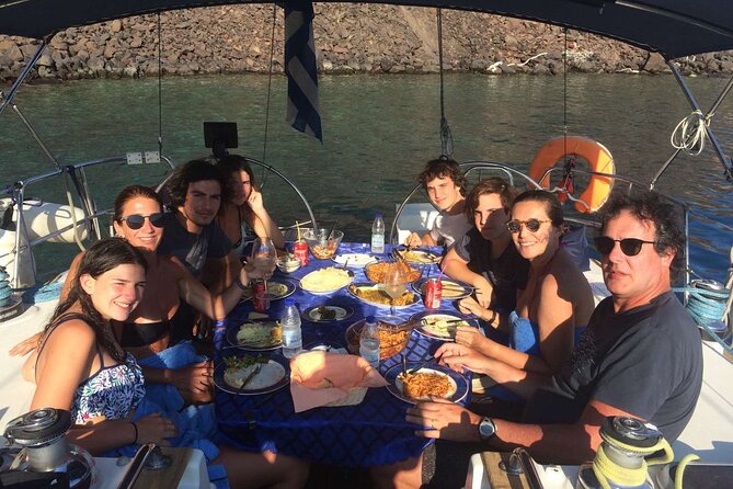 Santorini Private Daytime Sailing Cruise with Meal, Drinks &Transfer included - Why seeing Santorini from the water matters