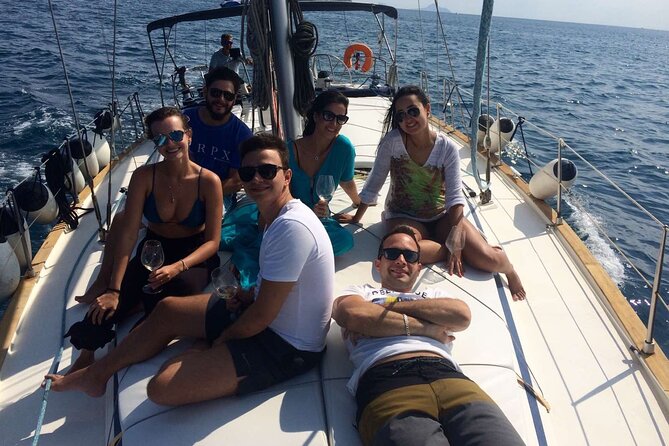 Santorini Private Daytime Sailing Cruise with Meal, Drinks &Transfer included - A homemade meal cooked on board
