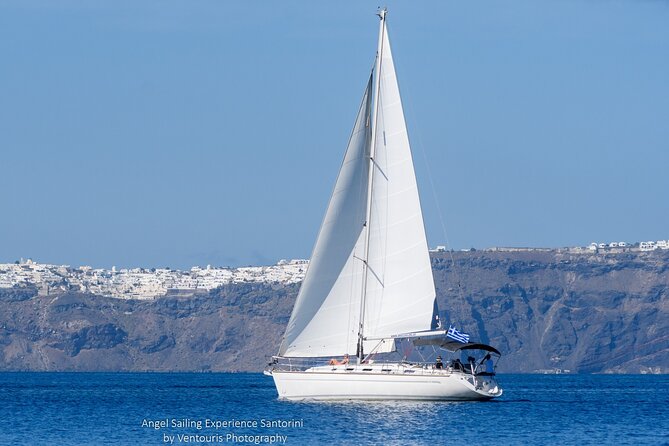 Santorini Private Daytime Sailing Cruise with Meal, Drinks &Transfer included - Passing Thirasia, Aspronisi, and the return route