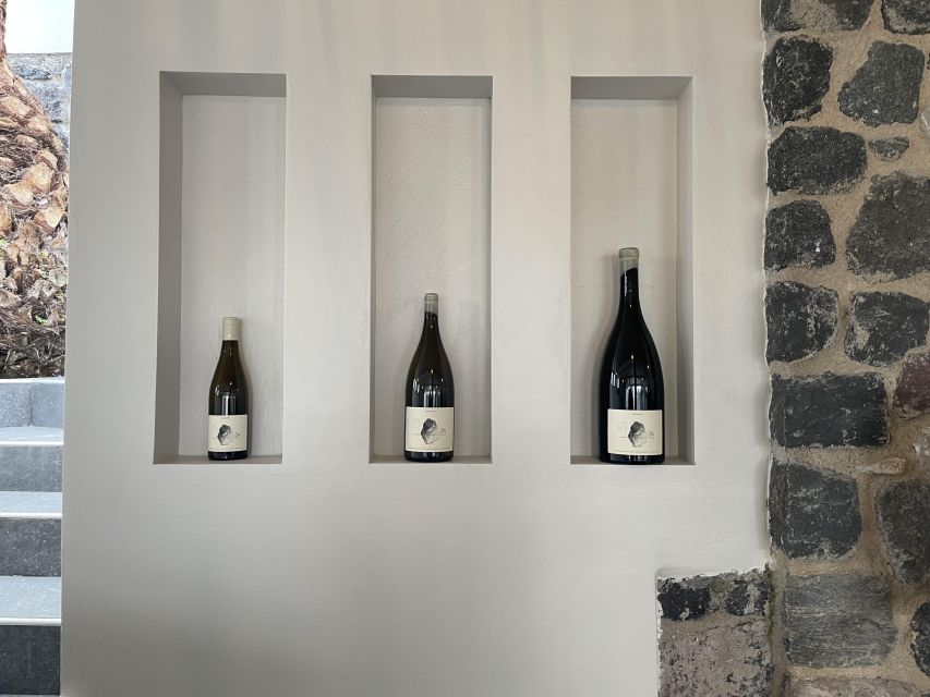 Santorini Private Daytime Wine Tour with Certified Sommelier - Venetsanos Winery above the caldera