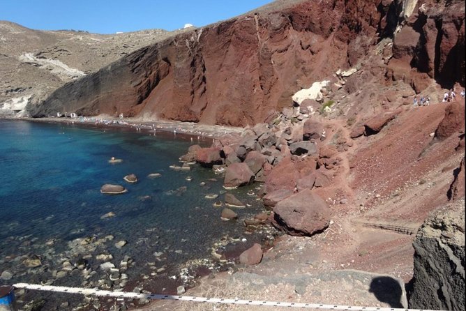 Santorini Private Driver: Explore Santorini - Port & Hotel Pickup - The lighthouse at Santorini’s southern edge