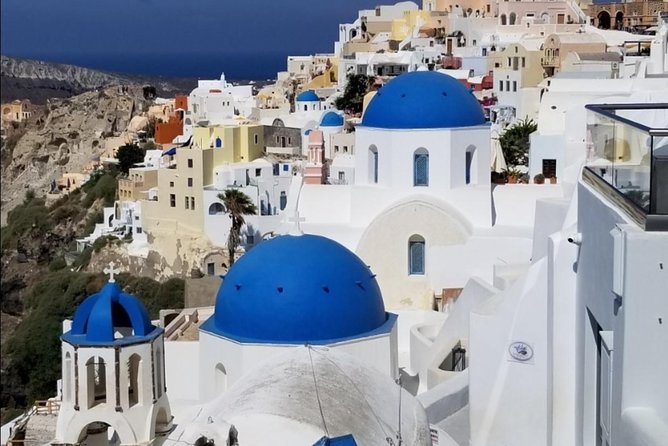 Santorini Private Driver: Explore Santorini - Port & Hotel Pickup - Wine tasting at Estate Argyros or Santo Winery
